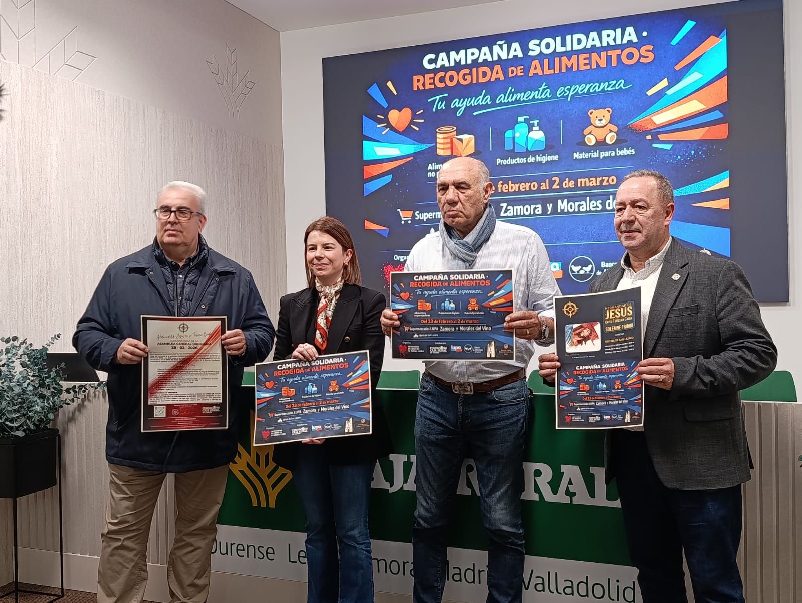Presentación de la campaña solidaria de recogida de alimentos