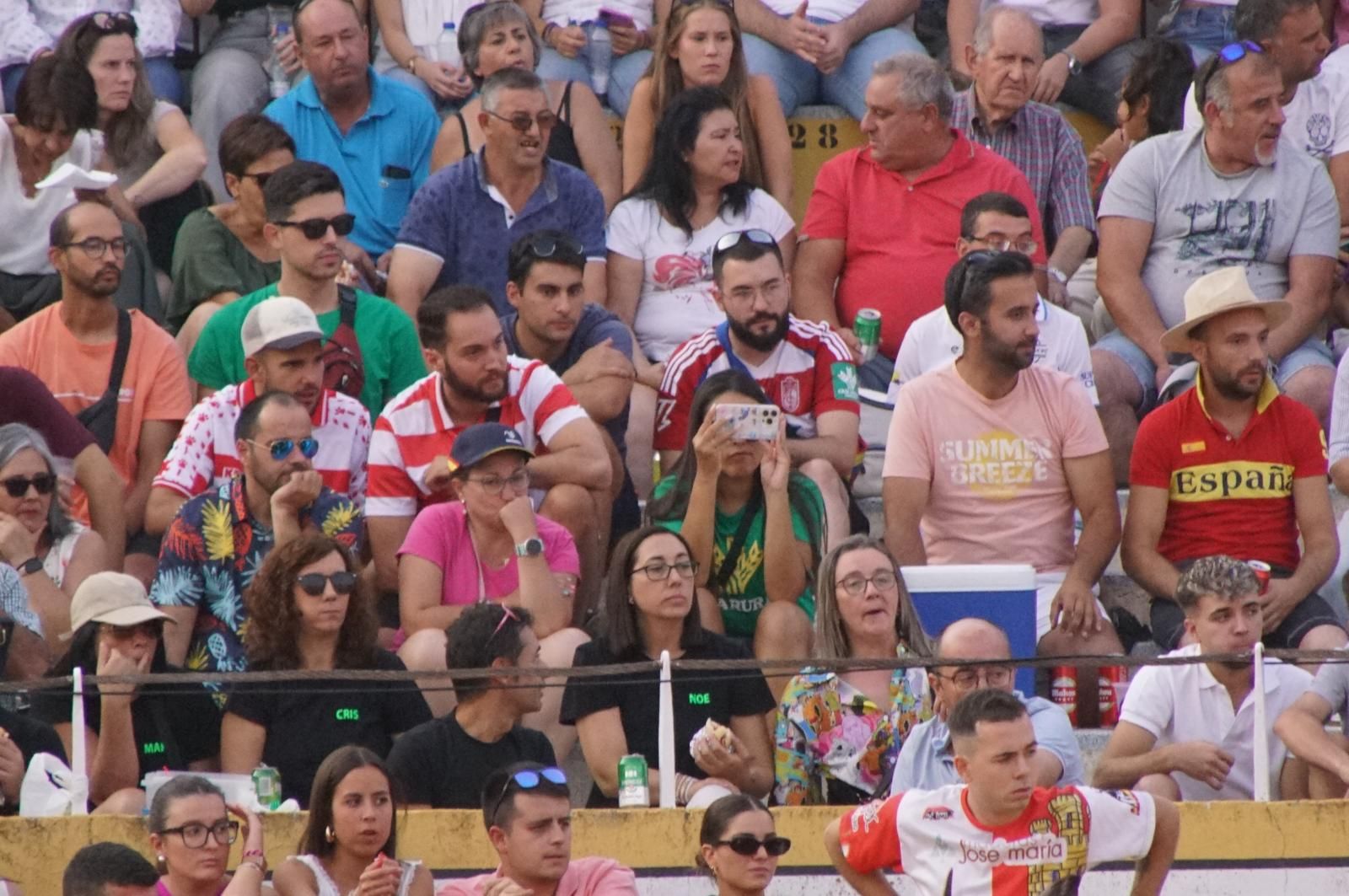 Gran ambiente en los cortes y la suelta de vaquillas de Peñaranda