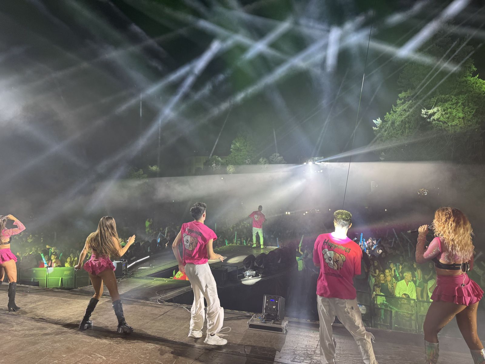 Salamanca de noche, sábado 23 de agosto