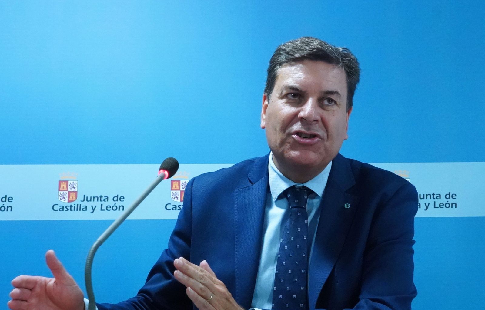 Carlos Carriedo, consejero de Economía y Hacienda