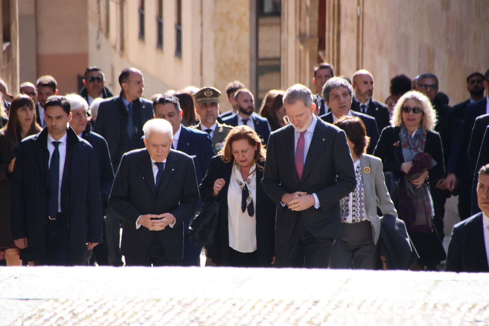 Investidura de Sergio Mattarella como doctor 'honoris causa' de la USAL con la presencia del Rey Felipe VI