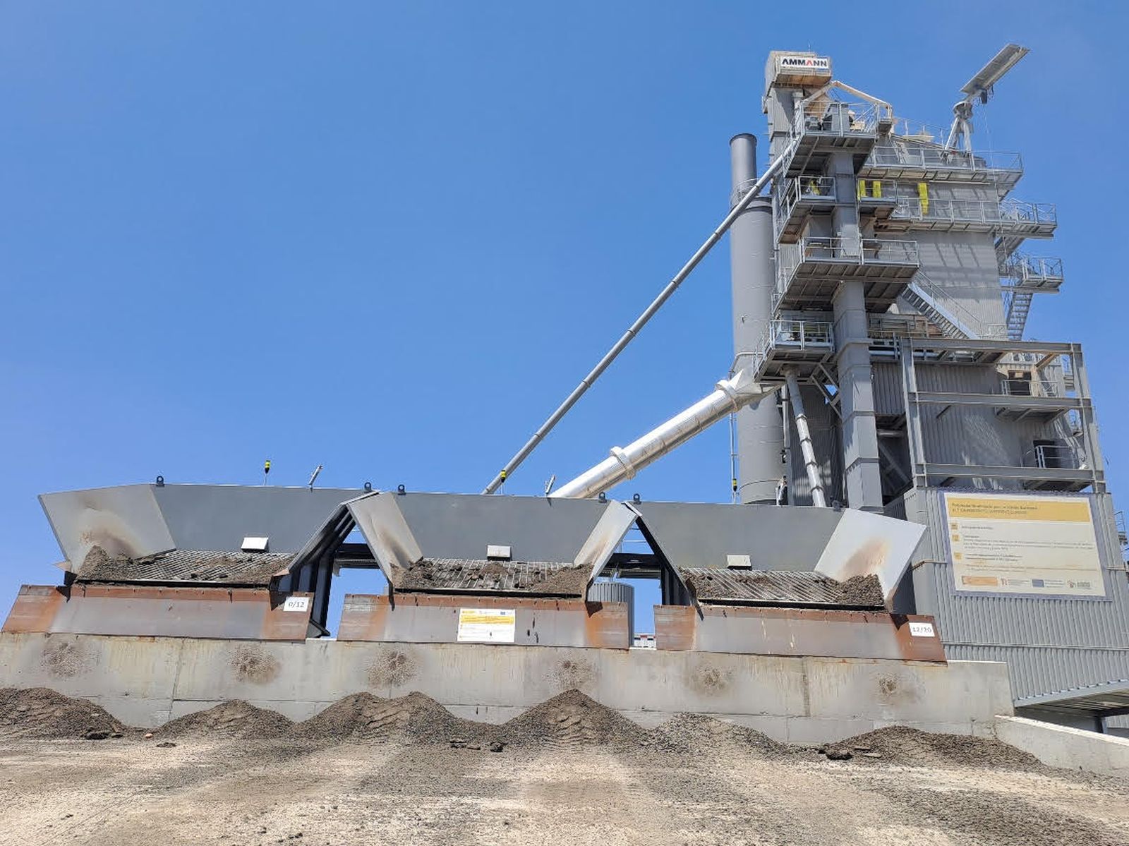 Fabricación de asfalto sostenible a baja temperatura