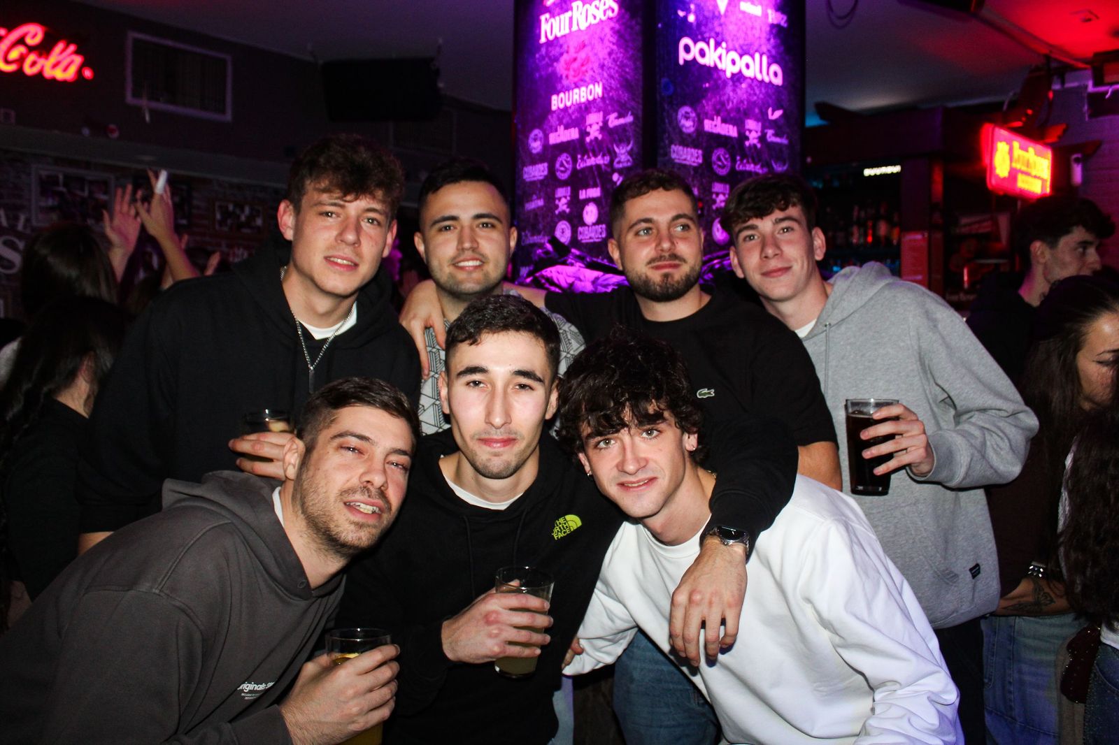 Salamanca de noche, sábado 6 de diciembre