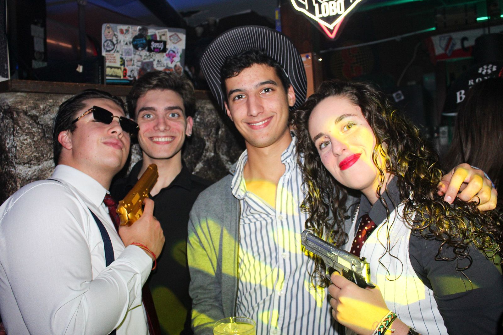 Salamanca de noche, viernes 31 de octubre