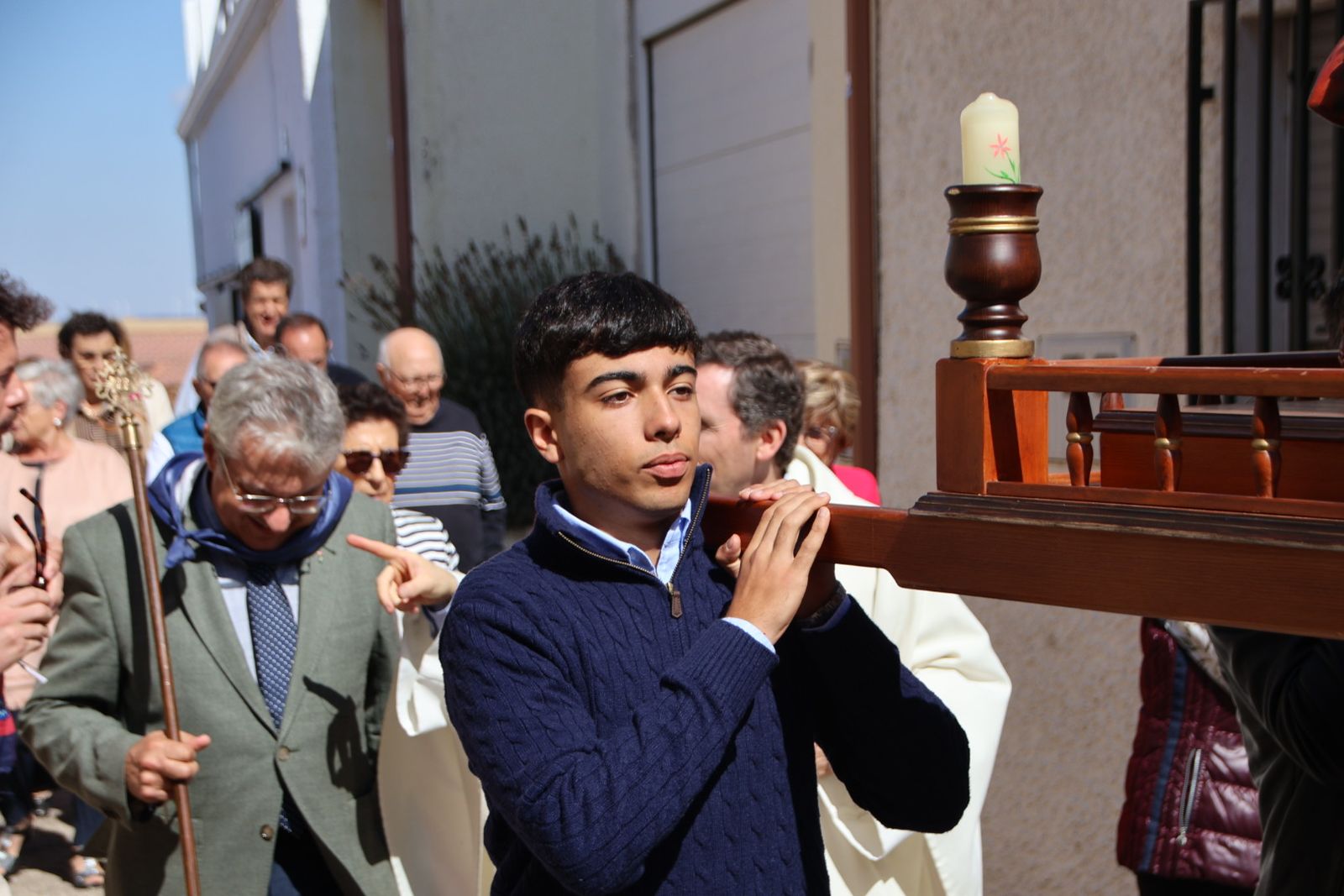 Misa en honor a San Miguel y bailes charros