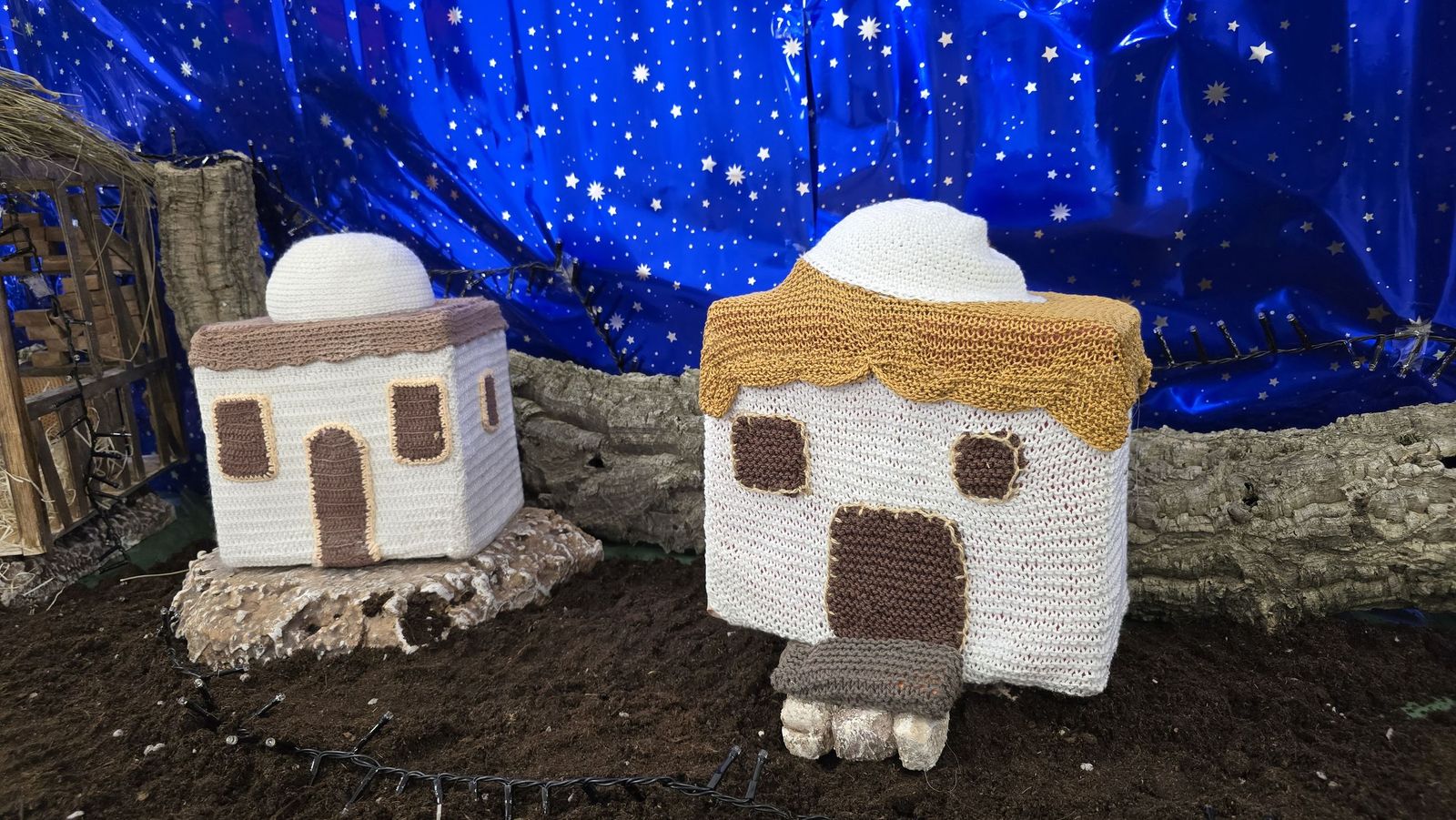 Belén de ganchillo en Victoria Adrados