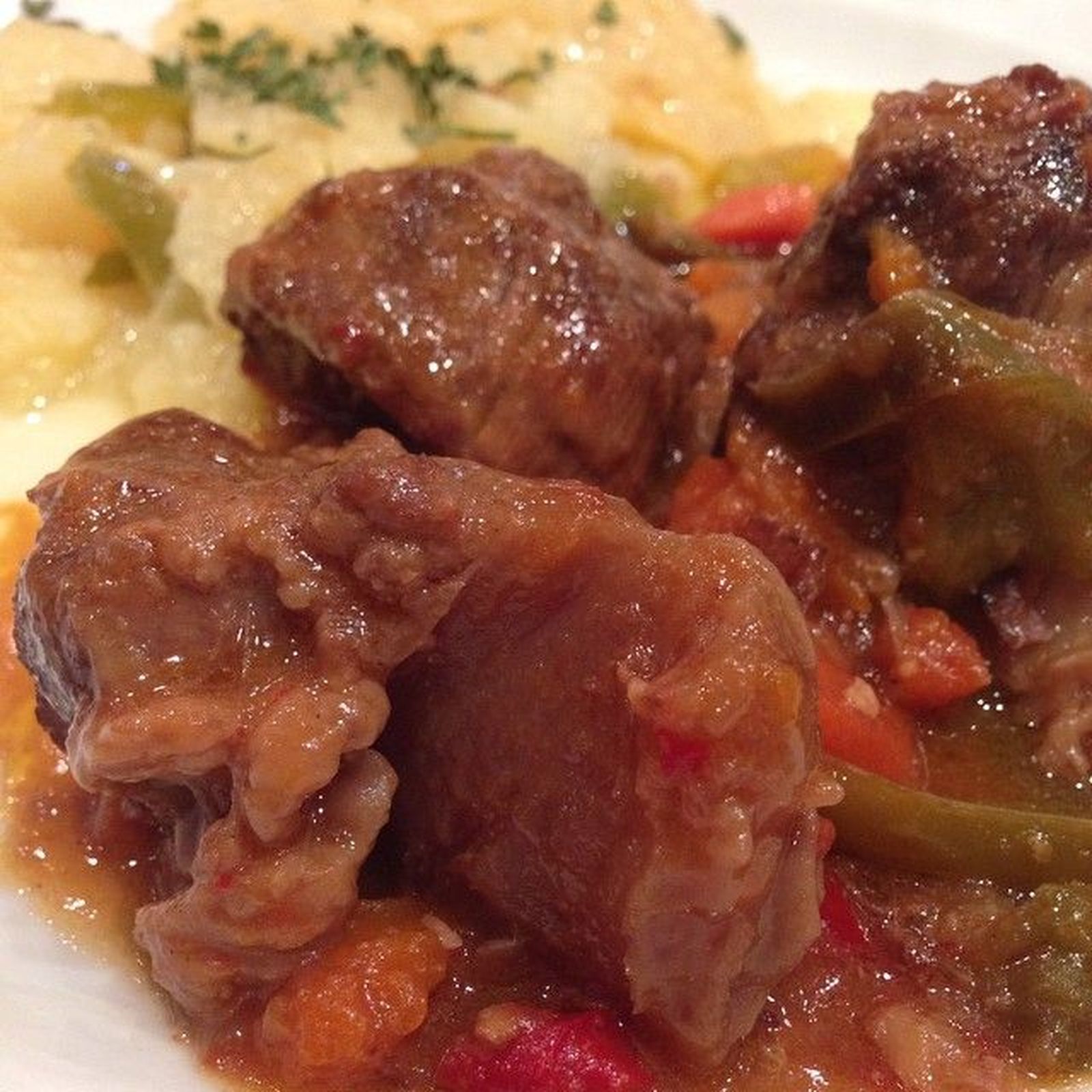 Estofado de carne de morucha