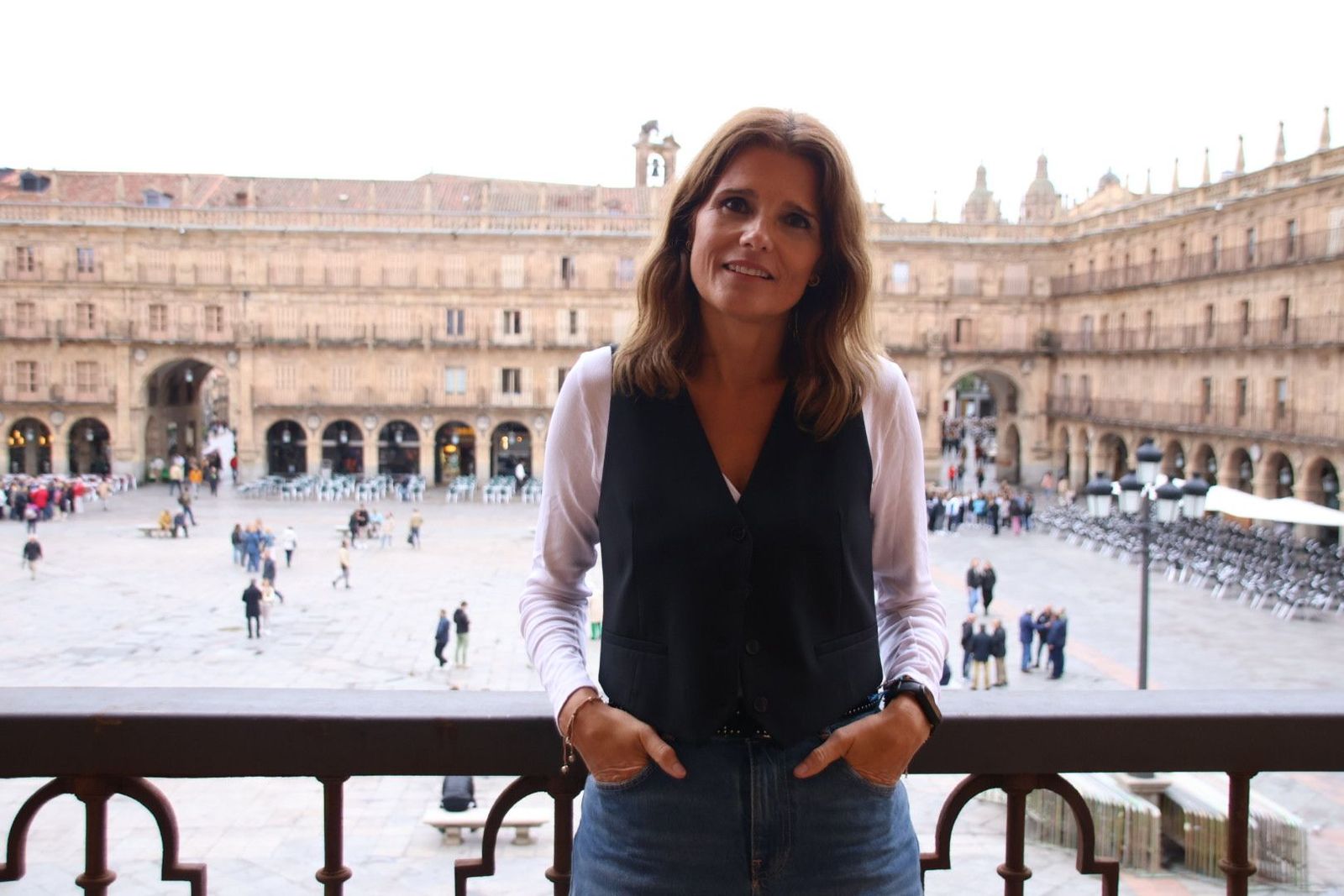 Almudena Parres, concejala de Deportes de Salamanca | FOTO ANDREA MATEOS