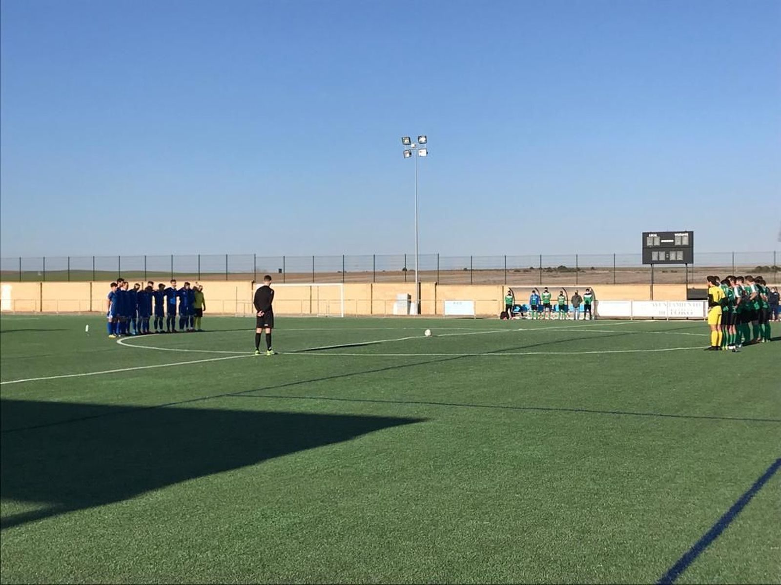 minuto de silencio en recuerdo a Palo