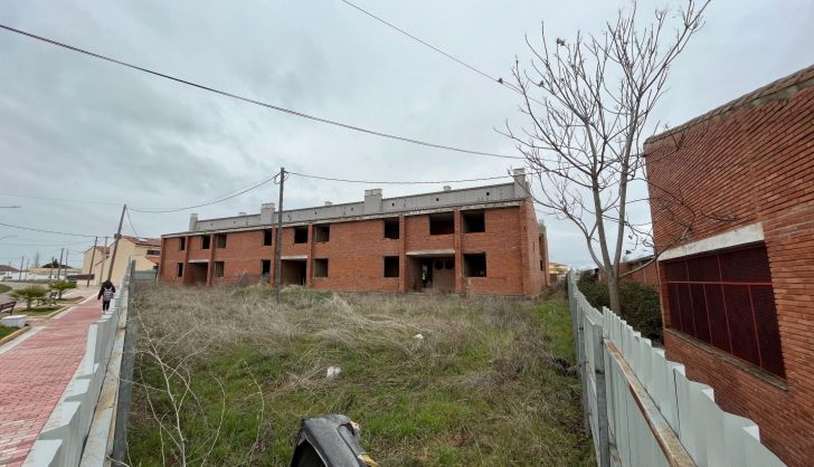 Casa de los camineros que van a ser rehabilitadas en Peñaranda | Foto: Miguel Navarro.