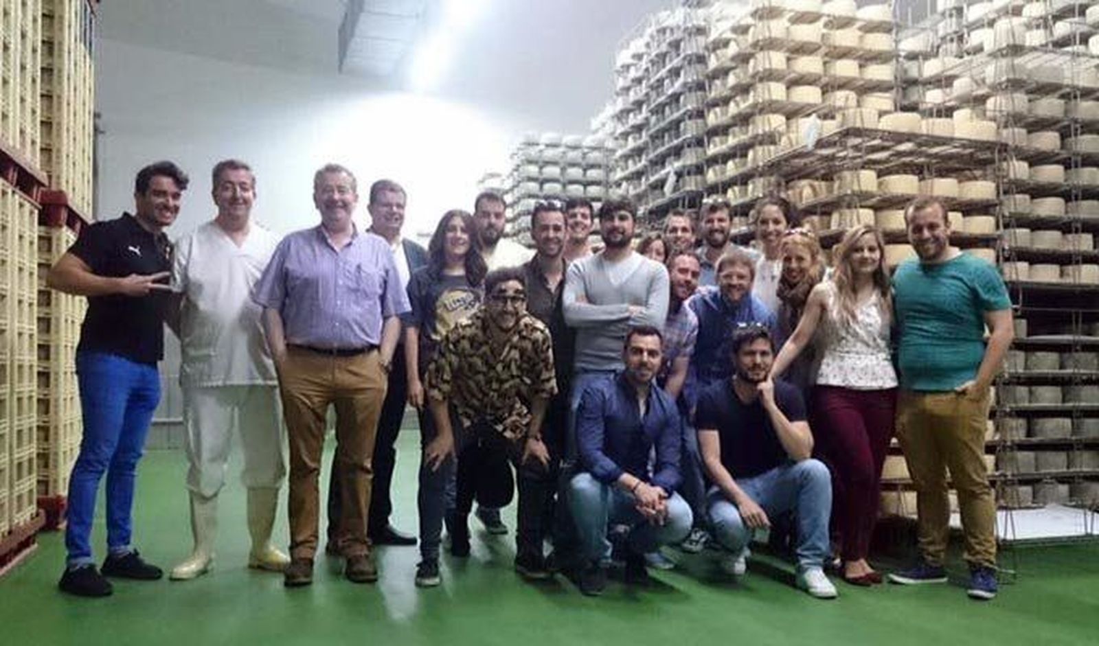 La Santa Merienda conoce de primera mano el proceso de elaboración del queso