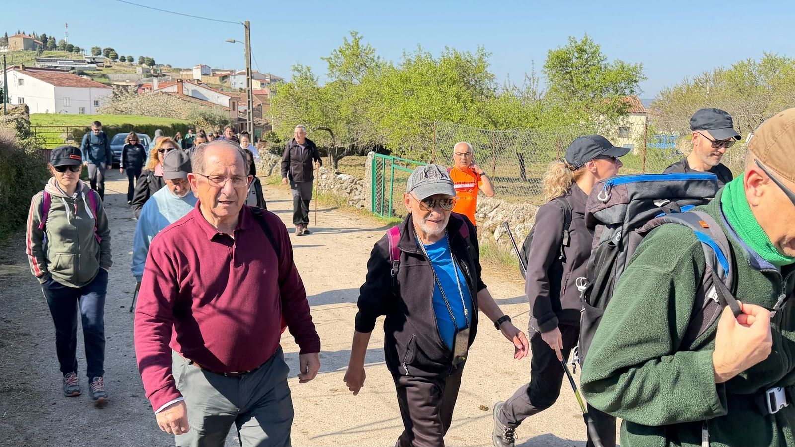Marcha senderiesta mieza