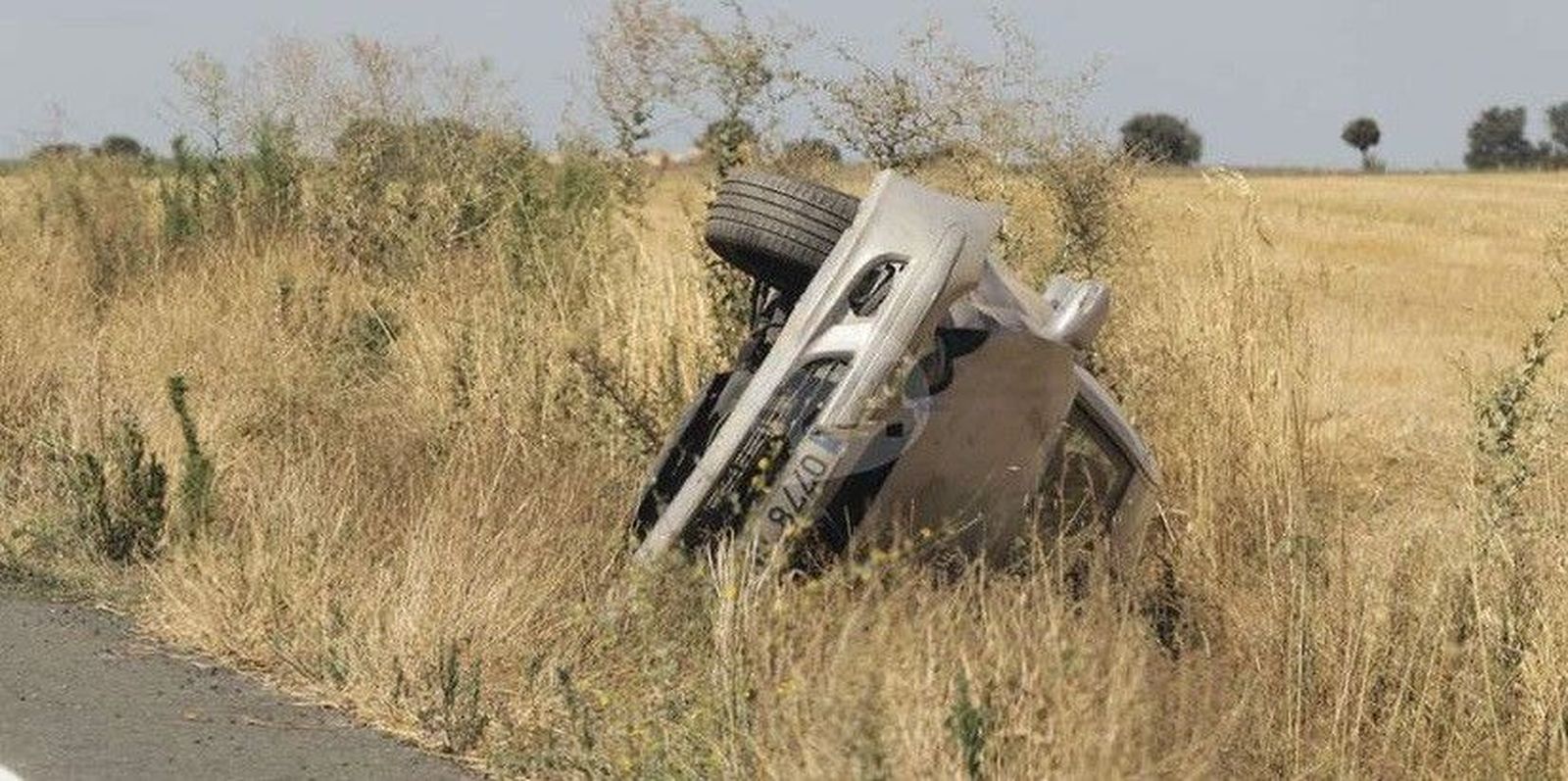 Cuatro heridos en accidentes de tráfico en La Mata de Ledesma y La Fuente de San Esteban
