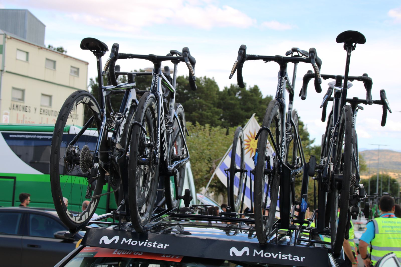 La Vuelta llega a Guijuelo y Philipsen se lleva el esprint