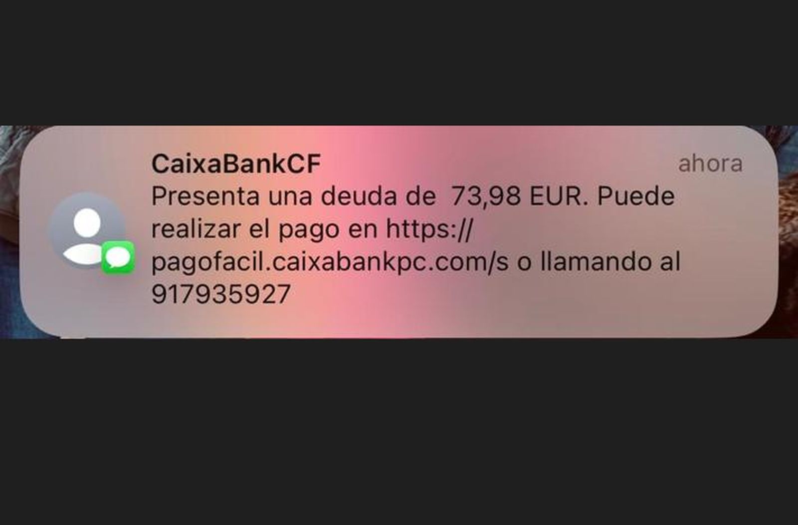 Estafa de CaixaBank. Foto de archivo