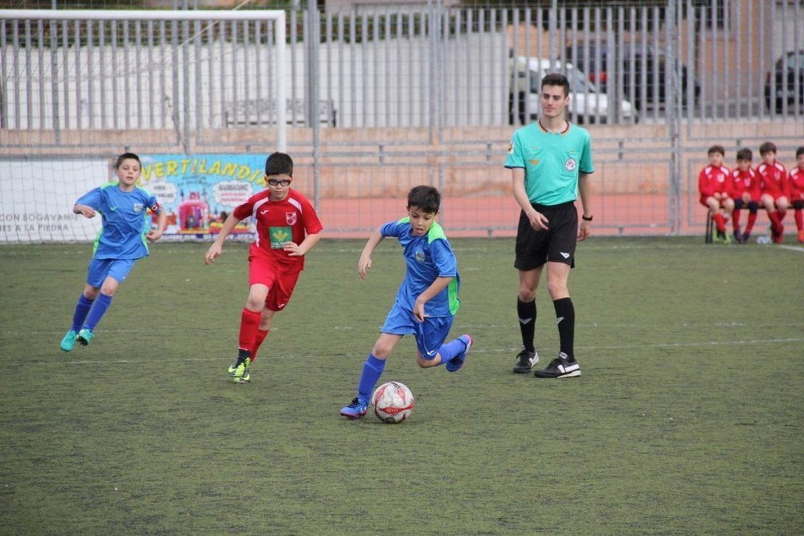 El fútbol base sigue con su progresivo comienzo, ahora con el grupo tres de la Tercera Benjamín