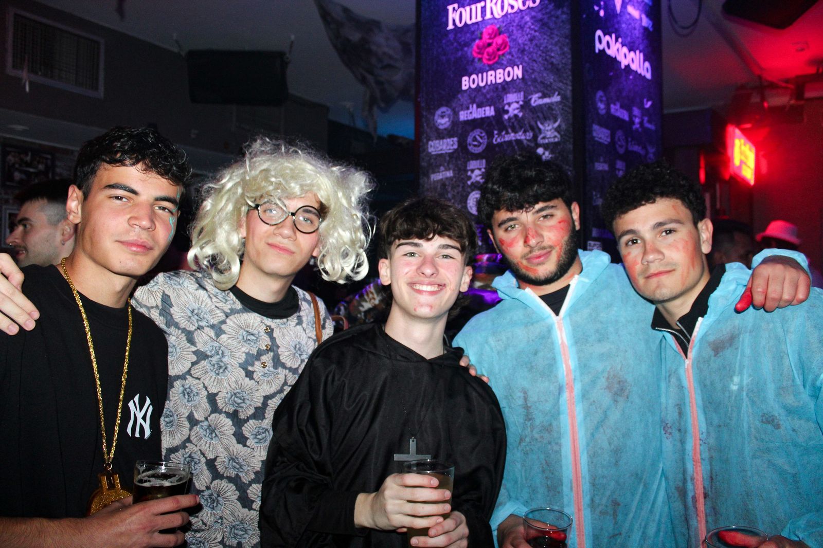 Salamanca de noche, viernes 31 de octubre