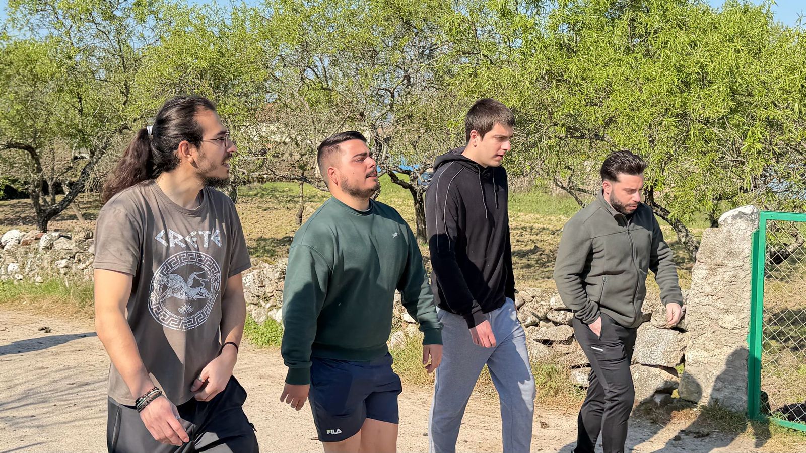 Marcha senderiesta mieza