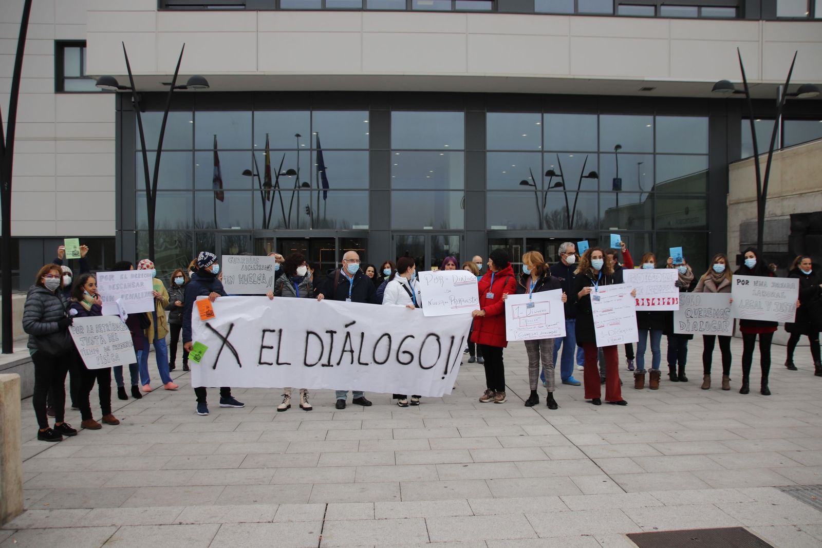 concentración de enfermeros