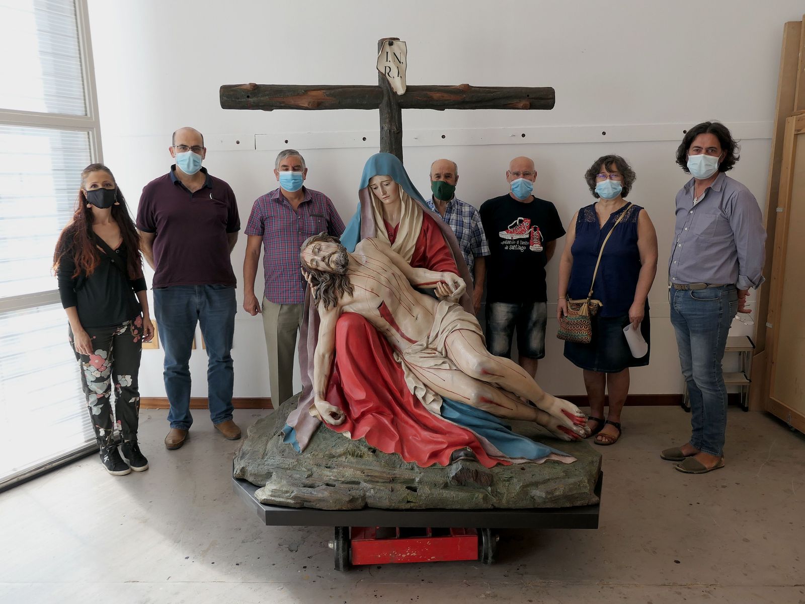 Entrega Ntra. Sra. de las Angustias de Béjar