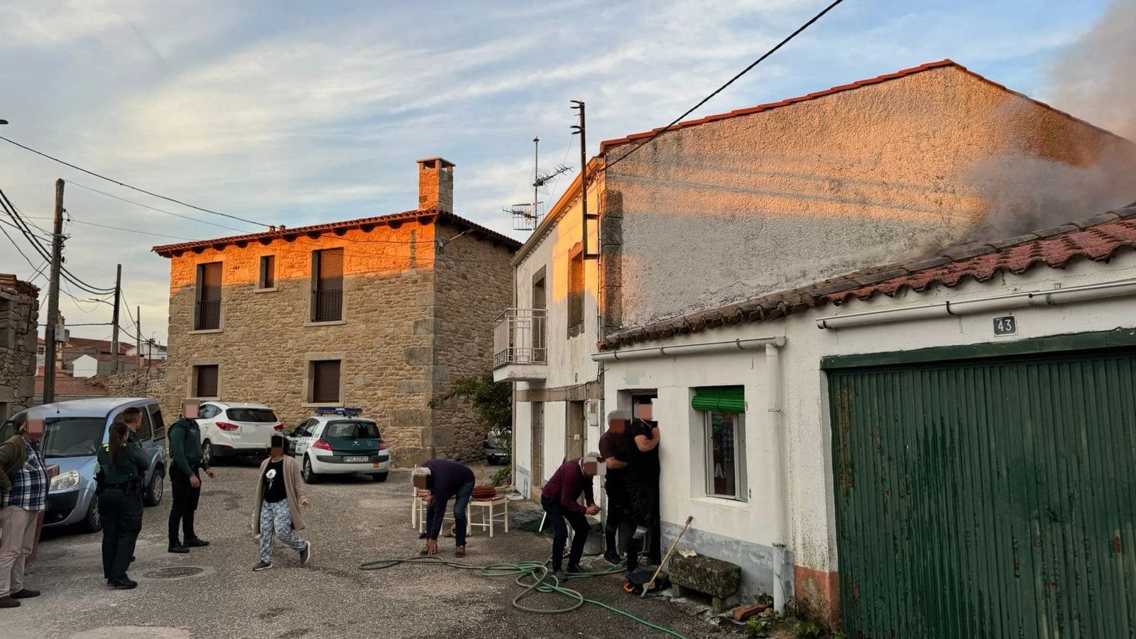 Incendio en una vivienda de Cabeza de Framontanos