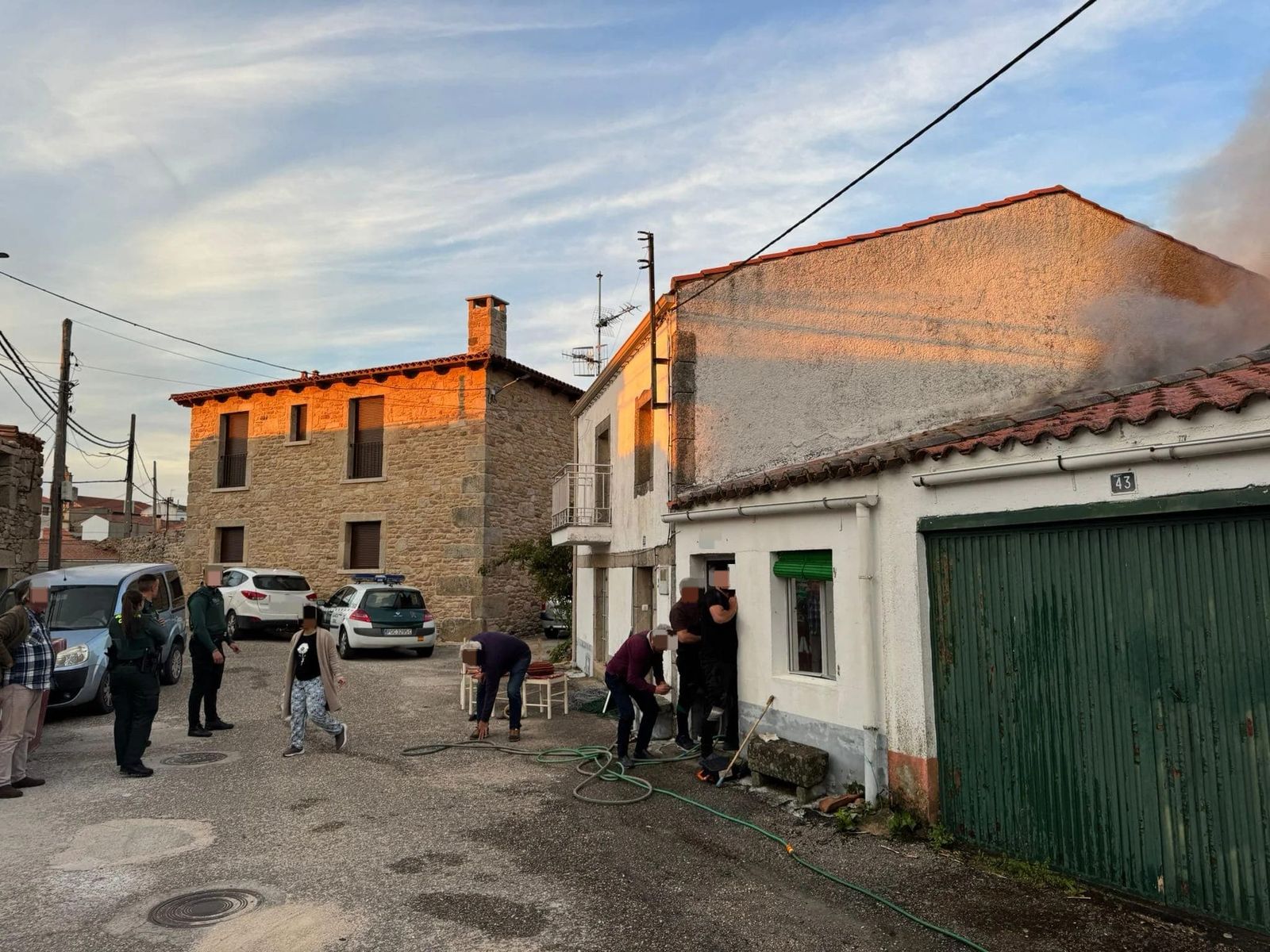 Incendio en una vivienda de Cabeza de Framontanos