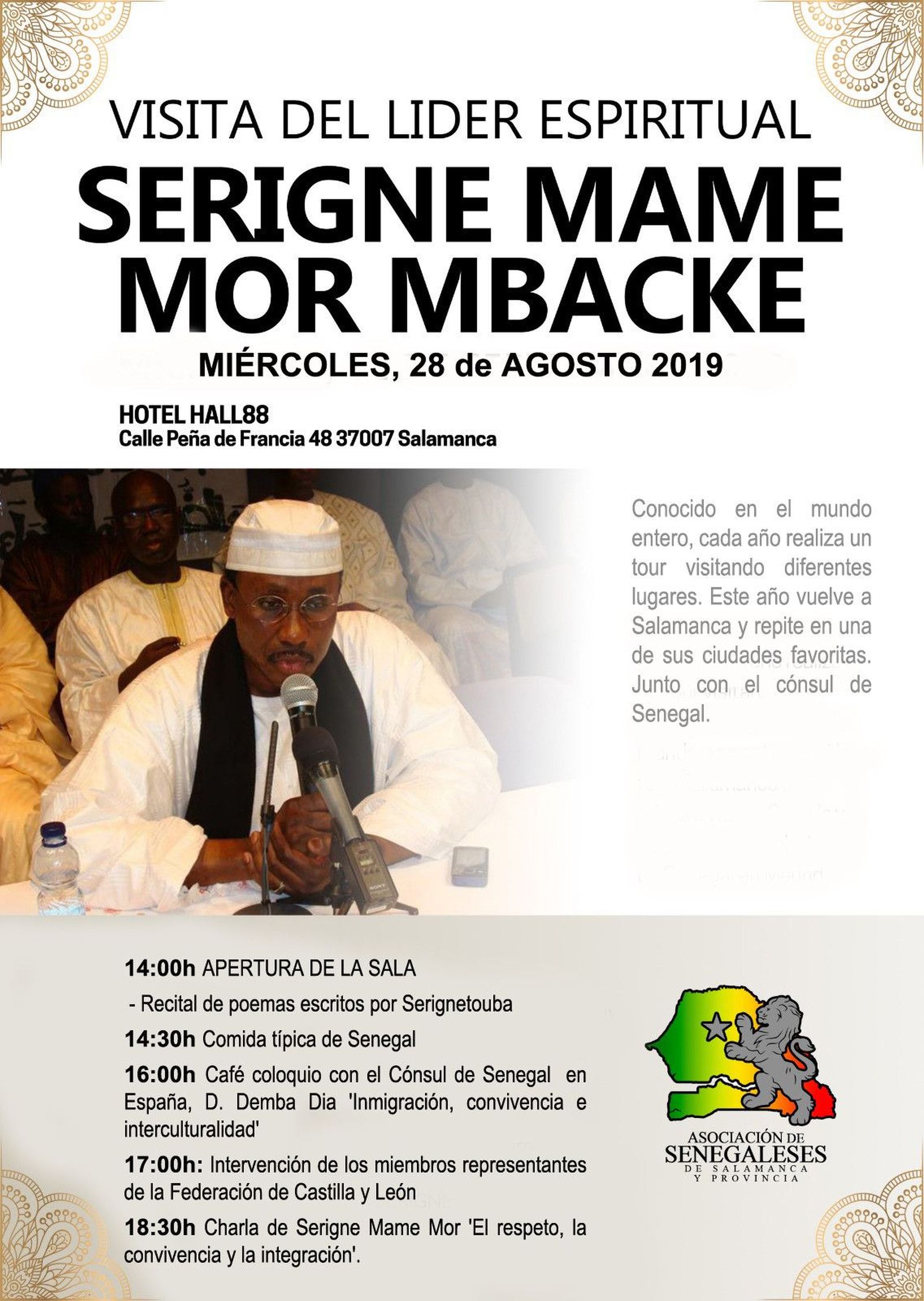 Cartel jornada senegal