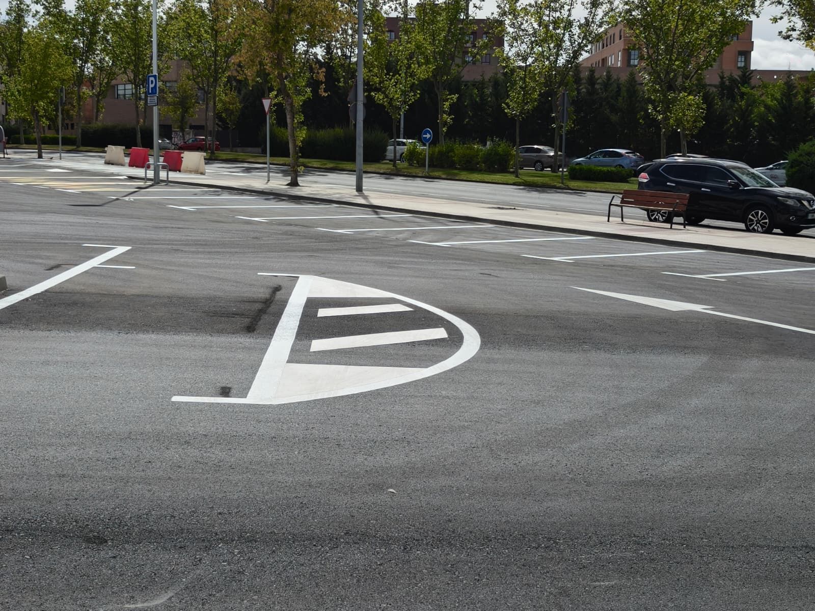 Finalizados los aparcamientos de la Chinchibarra y obras en la avenida de San Agustín