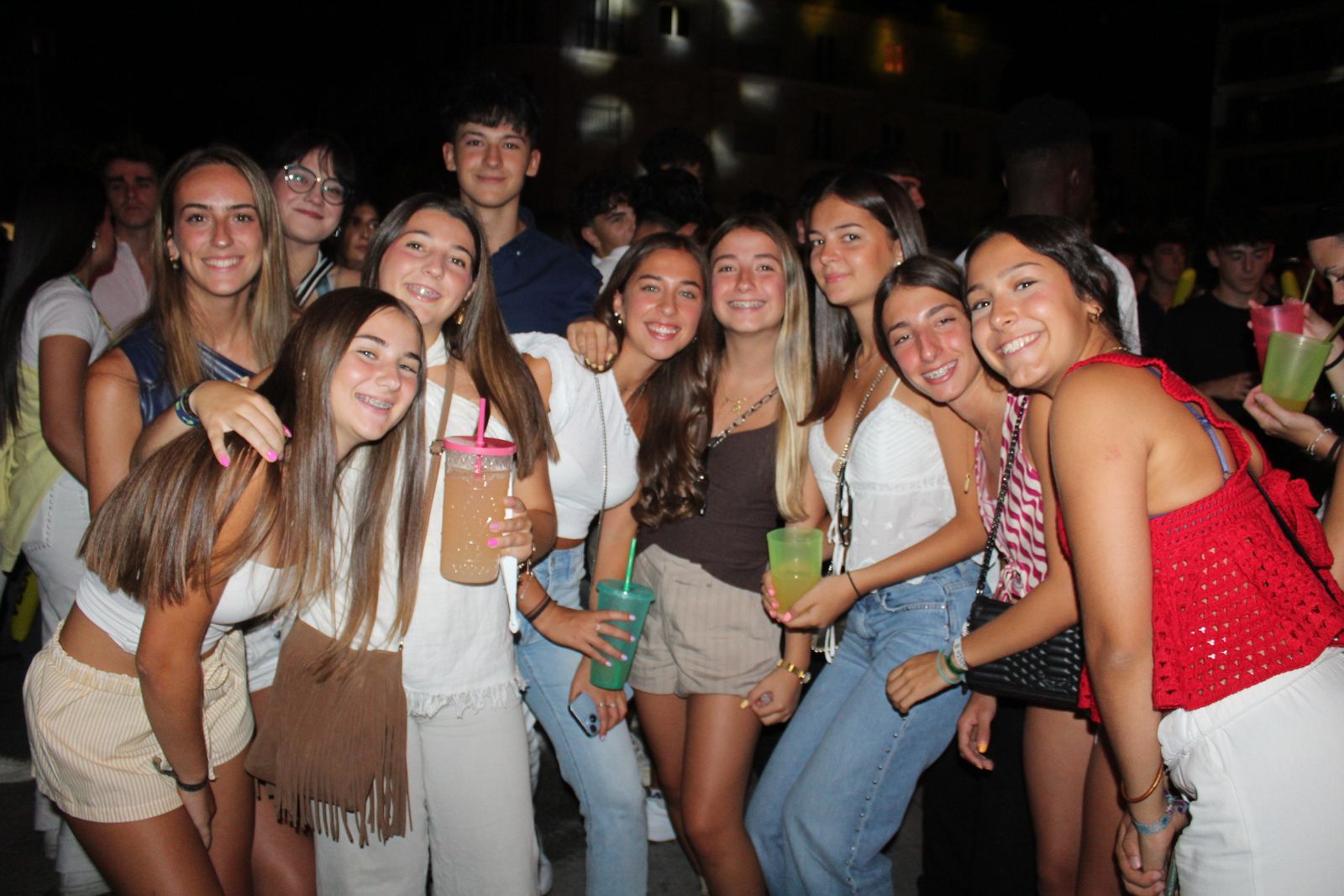 Salamanca de noche, sábado 16 de agosto