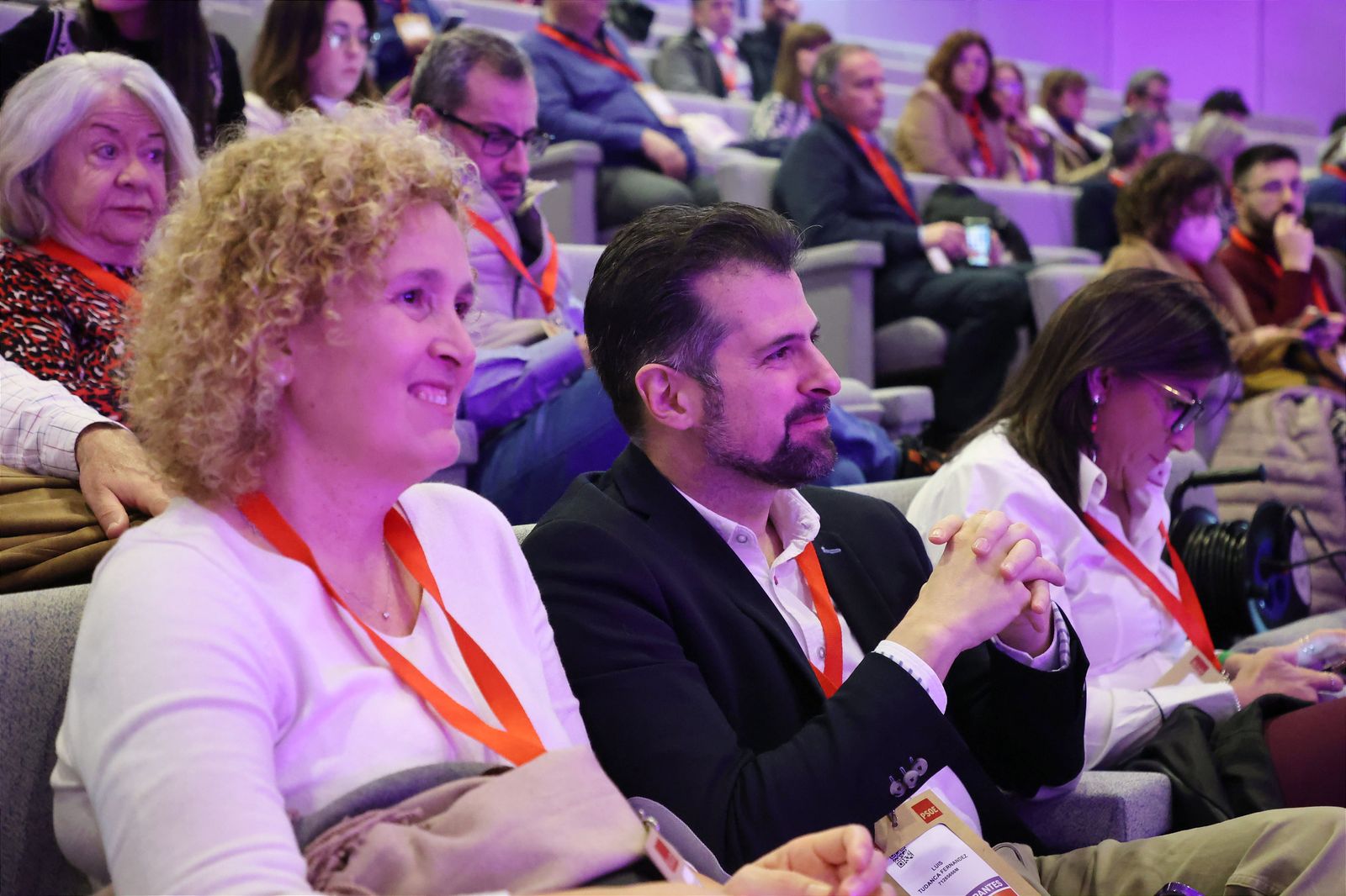 Luis Tudanca y Ana Sánchez participan en la Convención Política del PSOE 'Impulso de país', celebrada en A Coruña