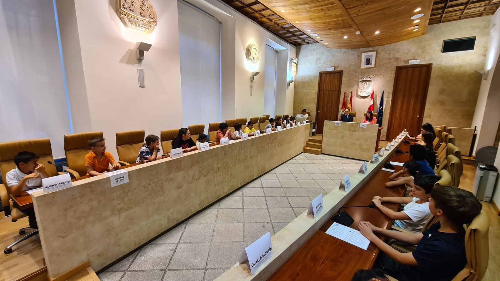 Consejo de Participación de la Infancia y de la Adolescencia. Foto @aytoSalamanca