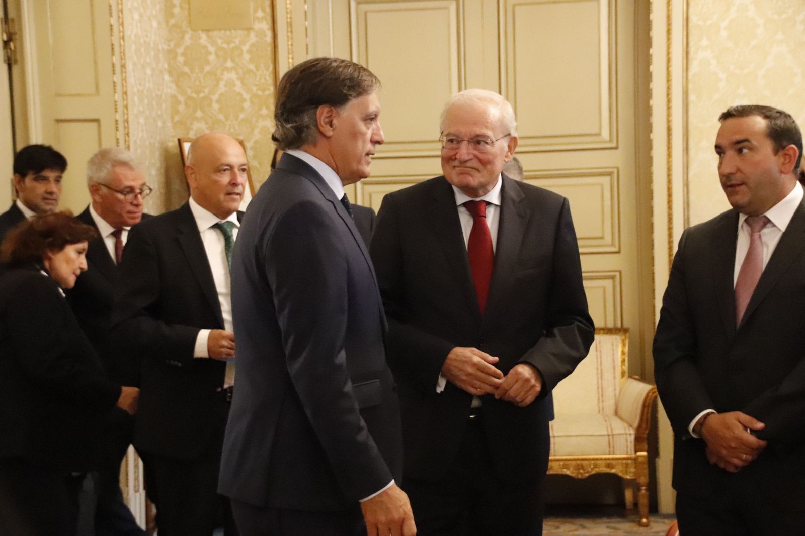 Mañueco, firma el protocolo entre el Ayuntamiento de Salamanca, el Consejo Superior de Investigaciones Científicas y Unicaja