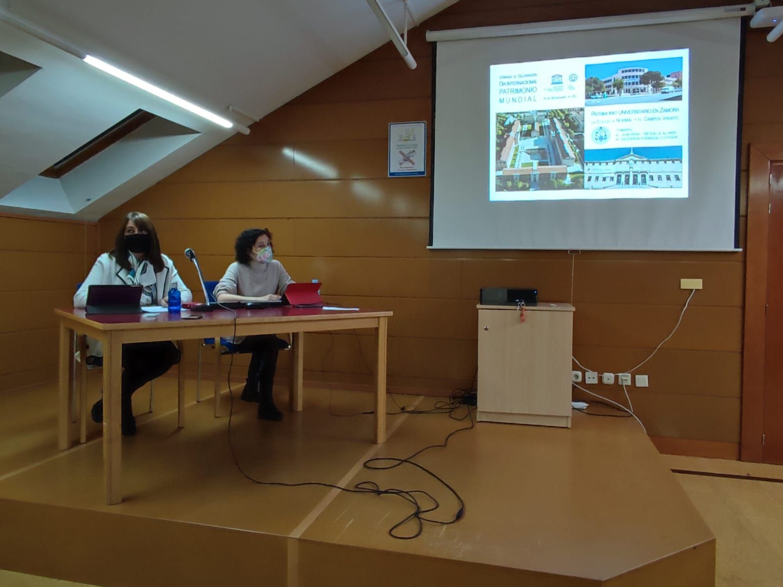 Un momento de la conferencia