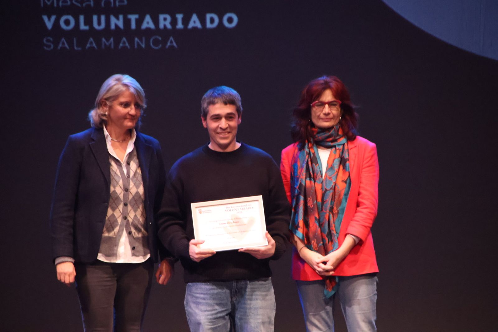 acto de reconocimiento de la labor solidaria con motivo del Día Internacional del Voluntariado