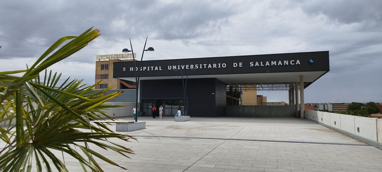 Hospital Universitario de Salamanca. Foto Andrea M.