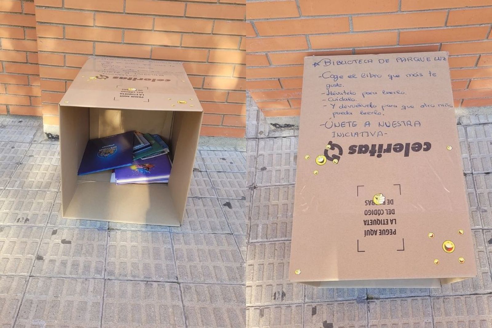 Biblioteca del Parque Luz robada