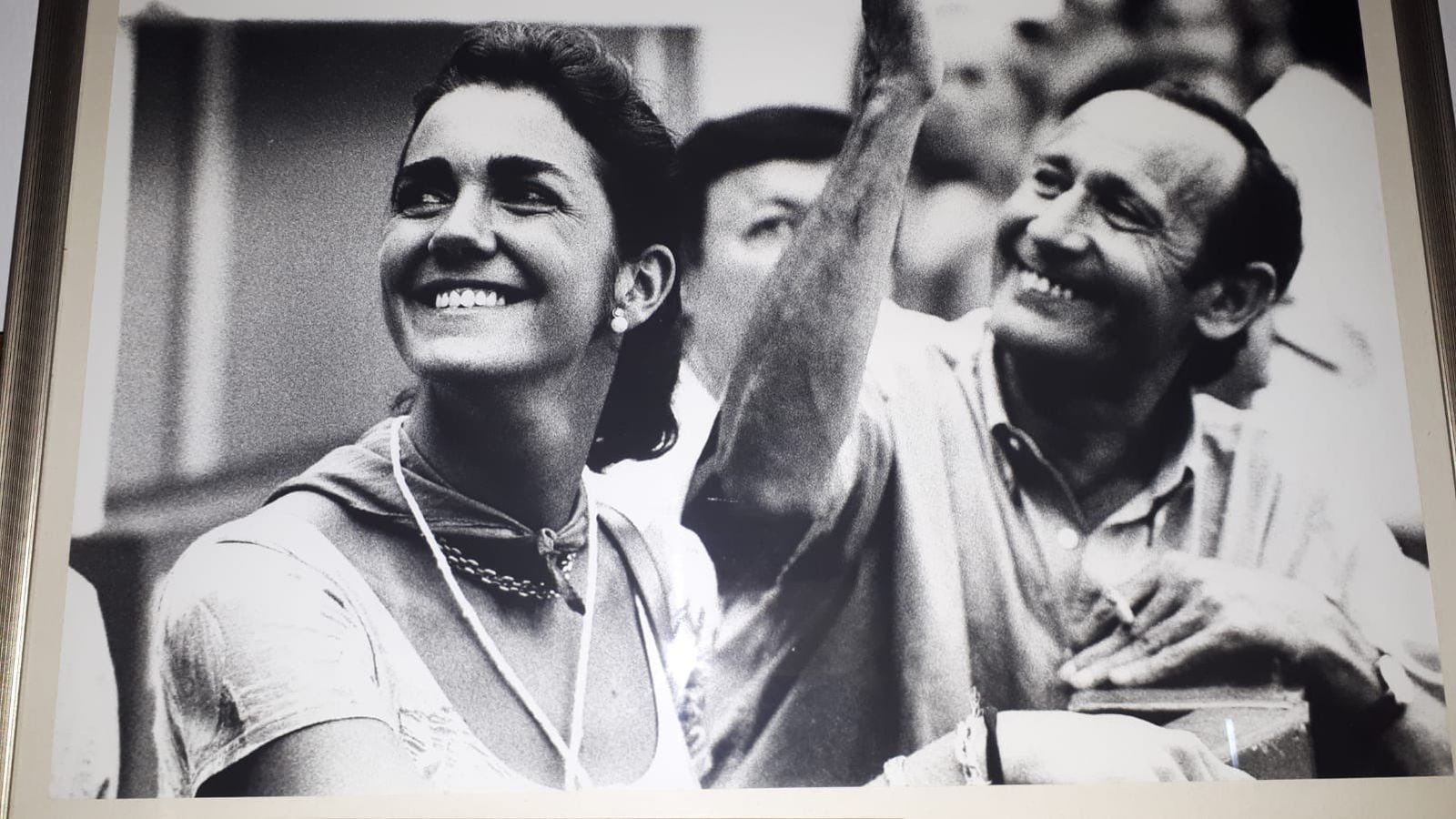 Ganadero salmantino Carlos Charro junto a su hija Loreto Charro. Foto @CharroLoreto