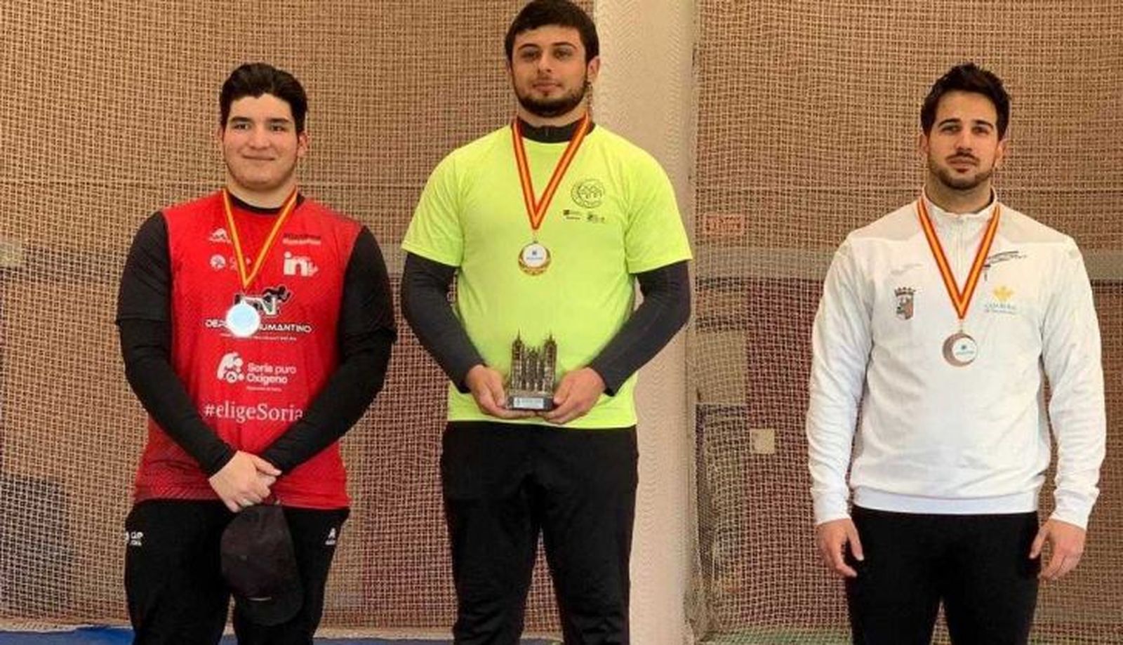 Antonio Izquierdo Hidalgo, lanzador de martillo del Atlético Salamanca