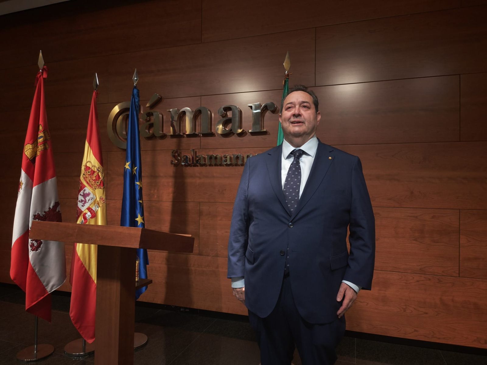 Benjamín Crespo, expresidente de la Cámara de Comercio