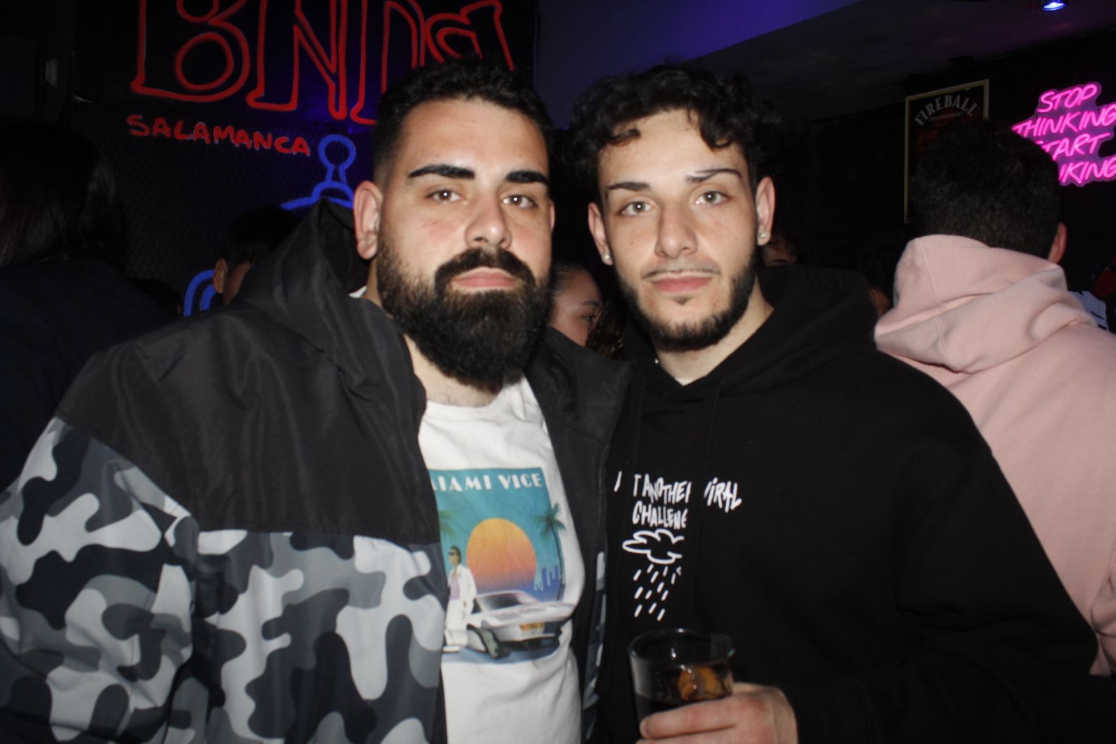 Salamanca de noche, viernes 13 de marzo