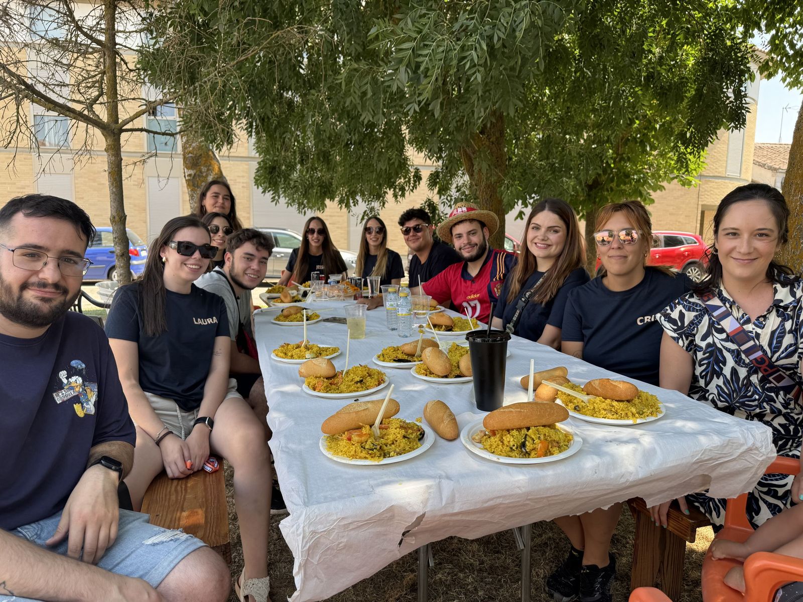 Moriscos. Degustación de la típica paella