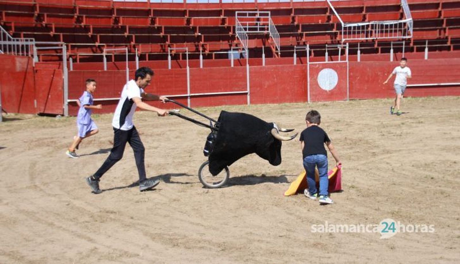 Encierro infantil en Villamayor