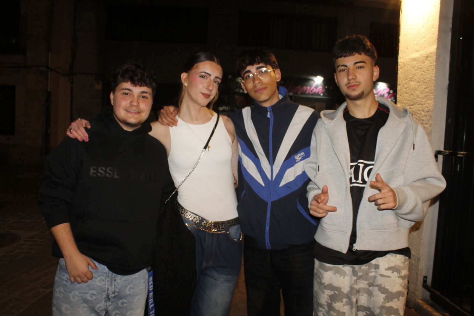 Salamanca de noche, viernes 10 de abril