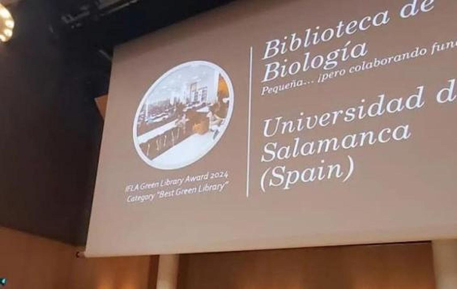 Biblioteca de Biología y Biotecnología de la USAL. Foto USAL