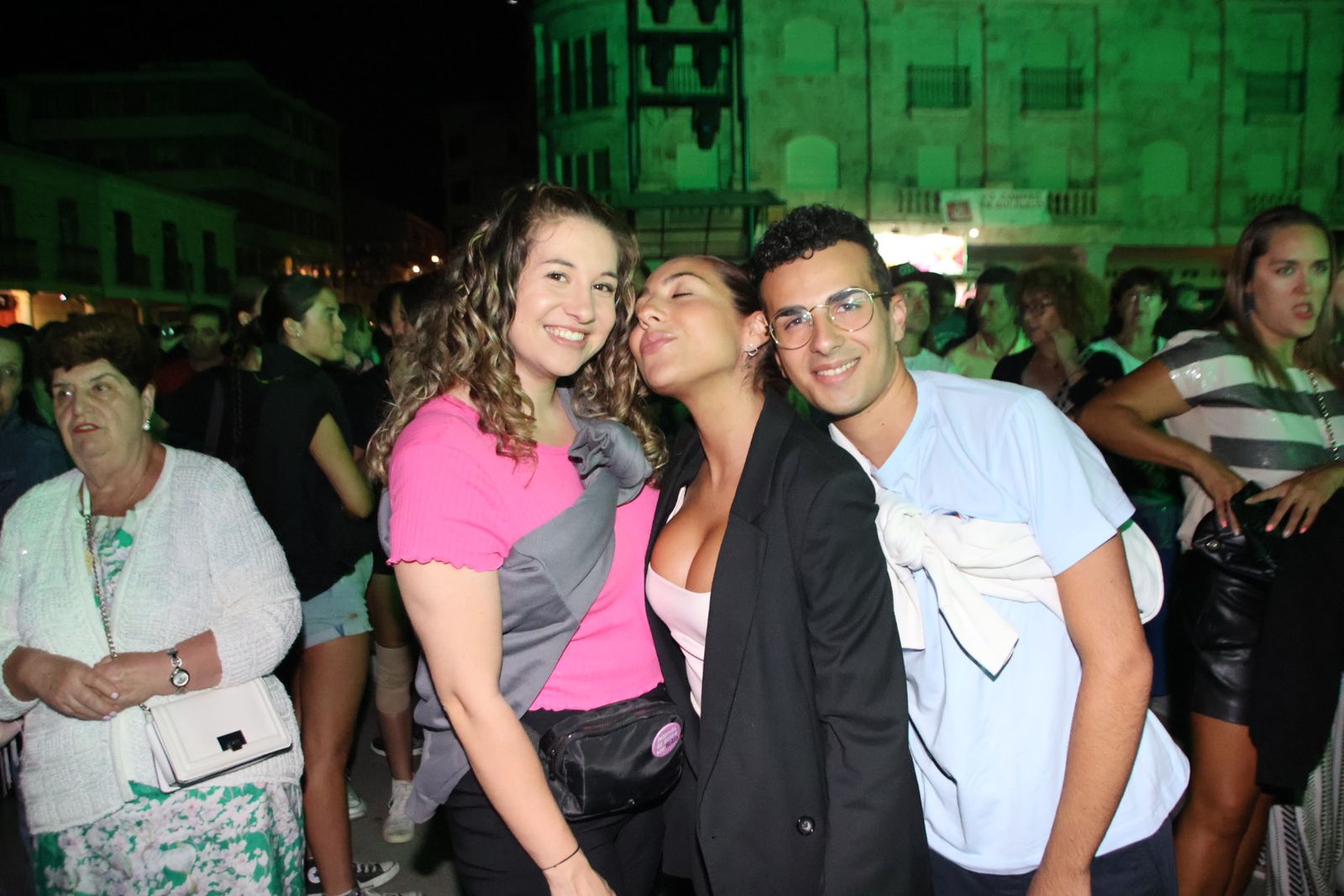 Panorama en la plaza Mayor de Guijuelo