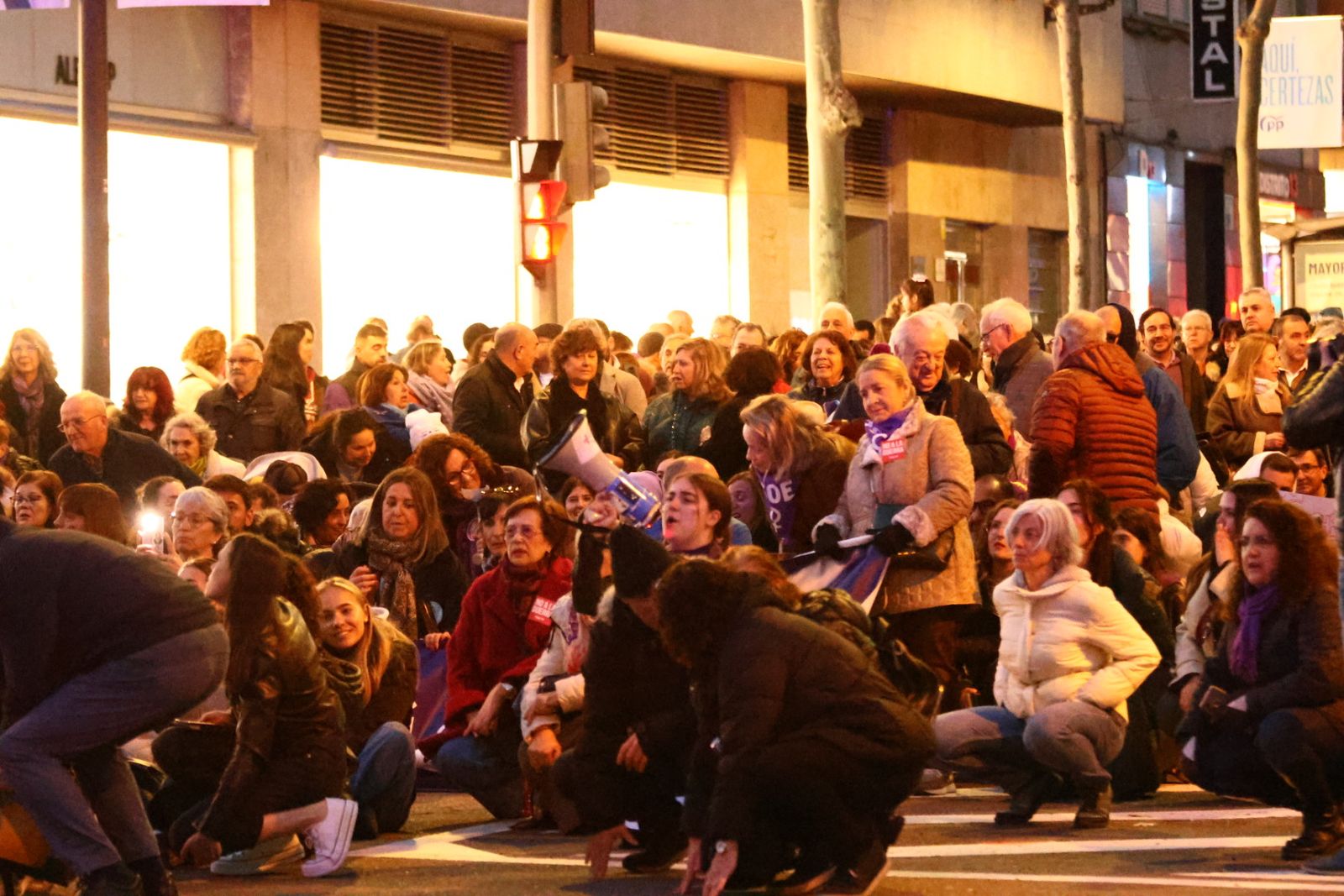 Manifestación por el 8M en Salamanca