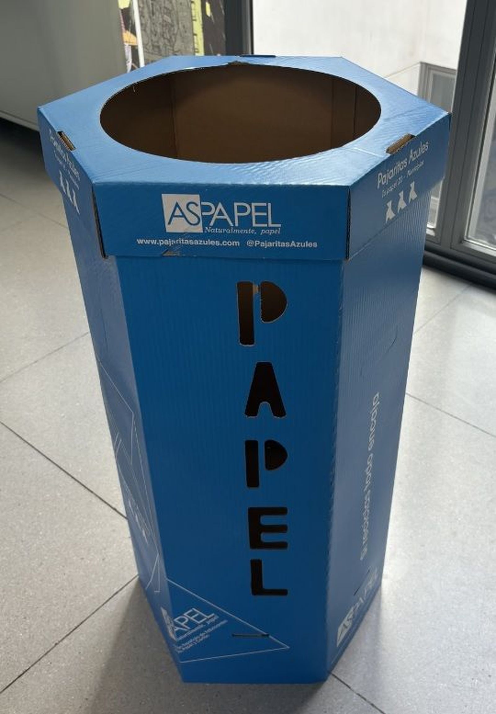 Ecopapeleras del Ayuntamiento de Salamanca