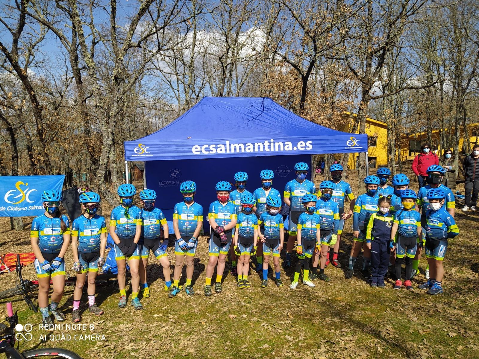 La Escuela de Ciclismo Salmantina reaparece en Fontiveros