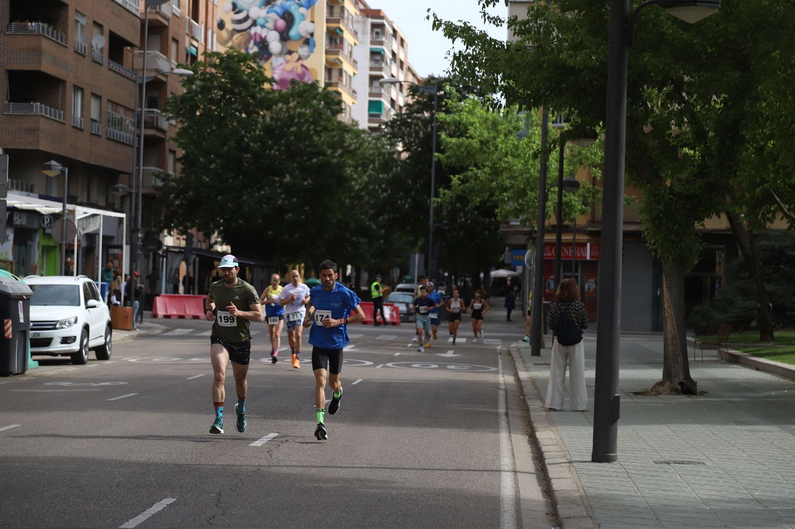 Carrera y marcha por el Día de Castilla y León en Zamora