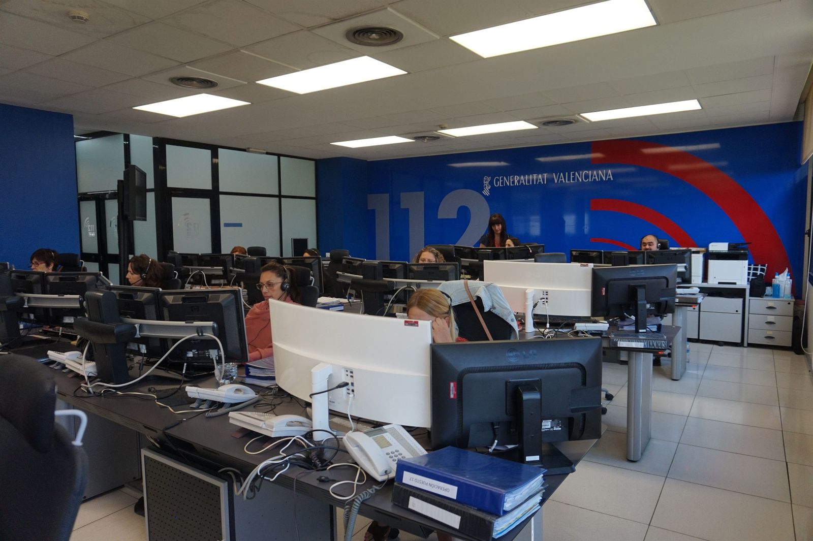 El teléfono de emergencias 112